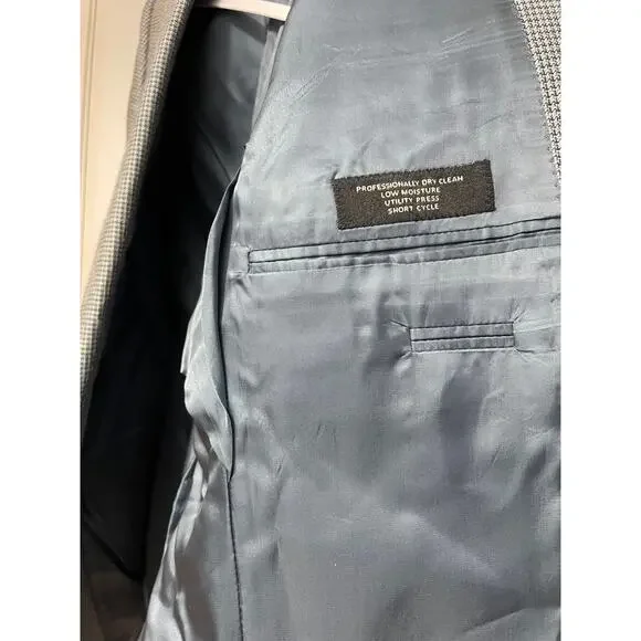 Jos. A. Bank Brown Signature Collection Coat Business Jacket Double Breasted - Picture 2 of 6